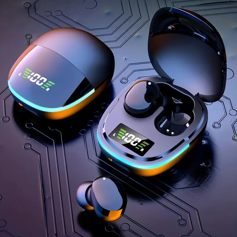 Wireless Earbuds Headphones with LED Display